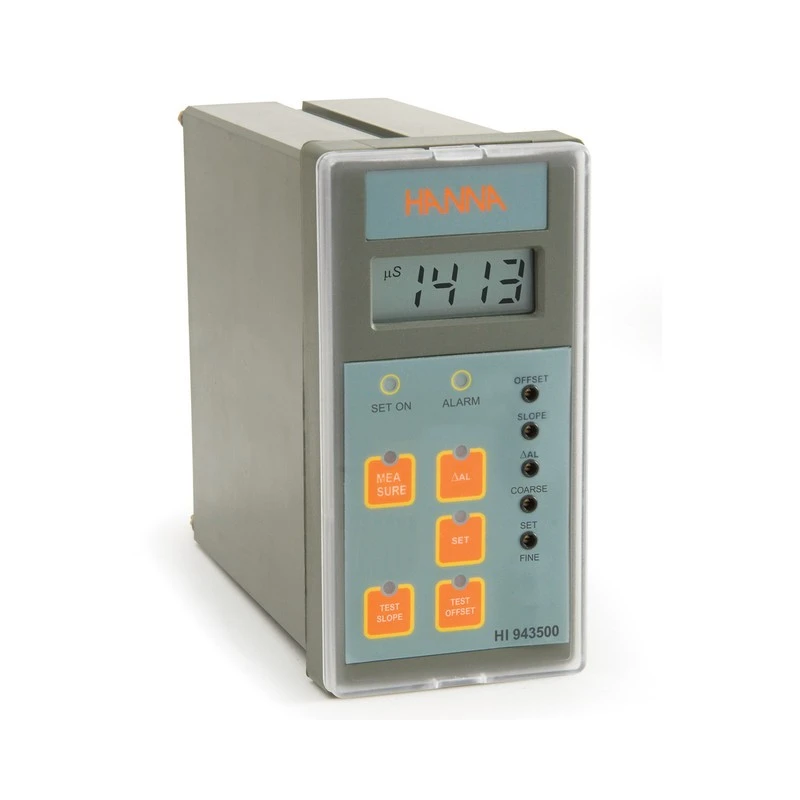 Hanna HI943500 Conductivity Analog Controller, Direct Probe, 0.00–19.99 mS/cm, Panel Mounted | EnvMart