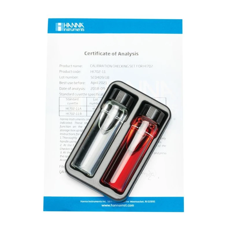 Copper High-Range Checker HC Calibration Check Set HI702-11, 2.00 ppm | EnvMart