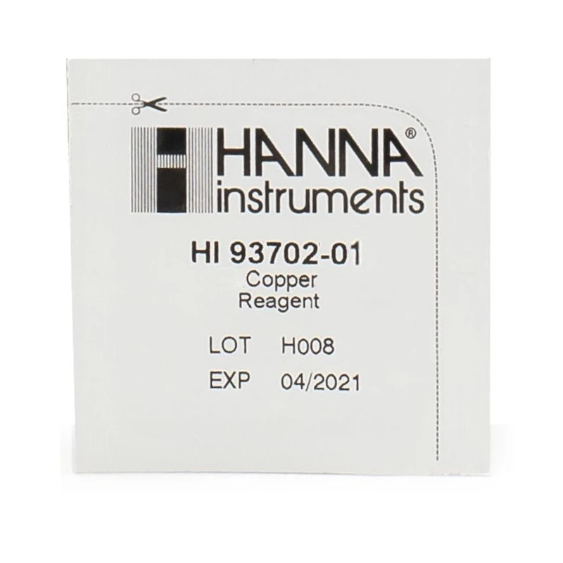 Copper High Range Reagents HI93702-03, 300 Tests, Colorimetric Photometer Reagents | EnvMart