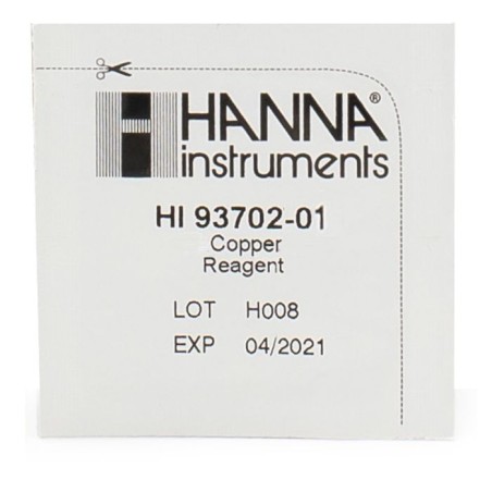Copper High Range Reagents HI93702-03, 300 Tests, Colorimetric Photometer Reagents | EnvMart