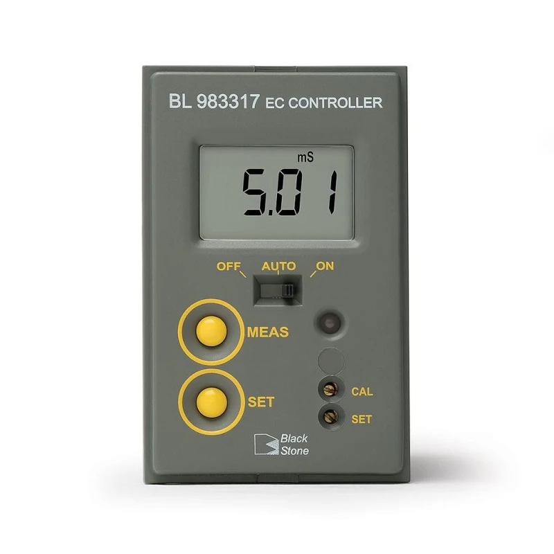 Conductivity Mini Controller BL983317-12VDC 0.00-10.00 mS/cm, 12VDC, Panel Mount | EnvMart