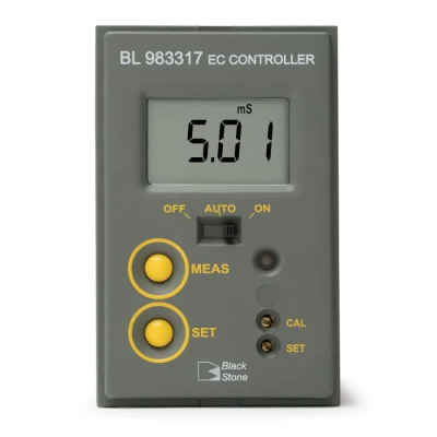 Conductivity Mini Controller BL983327-0 | 0.00-10.00 mS/cm, Panel Mounted, 12VDC | EnvMart