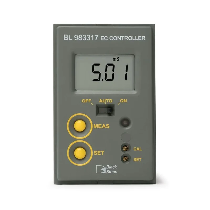 Conductivity Mini Controller BL983327-0 | 0.00-10.00 mS/cm, Panel Mounted, 12VDC | EnvMart