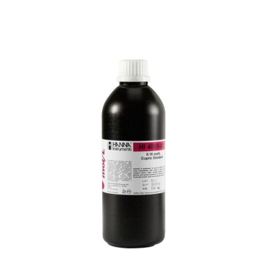 Hanna HI4008-01 Cupric ISE 0.1M Standard Solution 500 mL Calibration | EnvMart