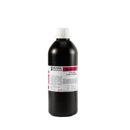 Hanna HI4008-01 Cupric ISE 0.1M Standard Solution 500 mL Calibration | EnvMart