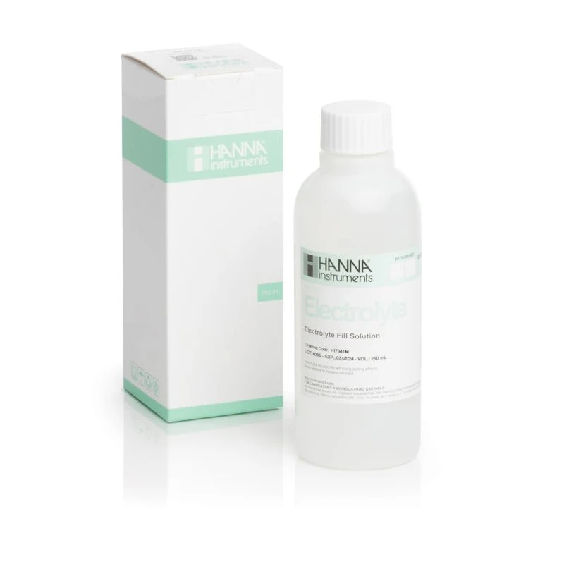 HI7041M Dissolved Oxygen Probe Electrolyte Solution 230 mL | Polarographic DO Probe Reagent | EnvMart