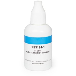 Hanna HI93124-1 2.5 EBC Calibration Standard for Haze Meter, 30 mL Bottle | EnvMart
