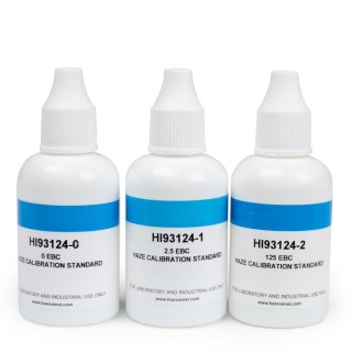 HI93124-03 EBC Haze Meter Calibration Standards, 0.0/2.5/125 EBC, 30 mL Bottles | EnvMart