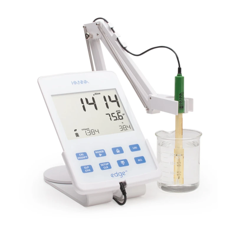 Hanna Instruments HI2003 edge® Conductivity/TDS/Salinity Meter, Multi-Parameter, High Accuracy | EnvMart