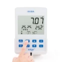 Hanna edge® HI2002 pH/ORP Meter, 5-Point Calibration, Touch Keypad | EnvMart
