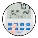 Hanna edge® HI2002 pH/ORP Meter, 5-Point Calibration, Touch Keypad | EnvMart