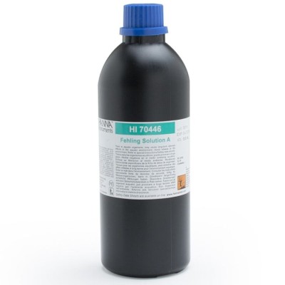 Fehling Solution A HI70446, Copper Sulfate Redox Titration Reagent 500 mL | EnvMart