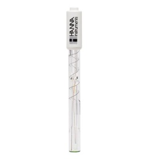 Hanna Flat Tip pH Electrode for Skin and Scalp with Quick Connect DIN Connector - HI14143/50
