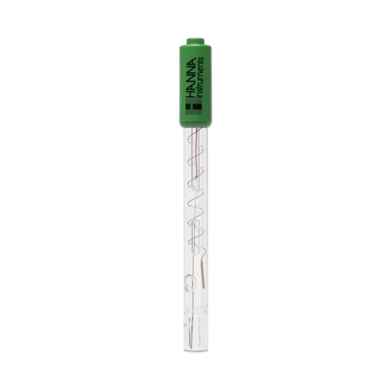 Flat Tip pH Electrode HI1413B/50, Glass Body, Surface Measurement, BNC Connector | EnvMart