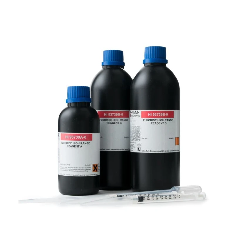 Fluoride High Range Reagents HI93739-01 for HI96739 Photometer, 100 Tests | EnvMart