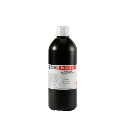 Fluoride ISE 0.1M Standard Solution HI4010-01, 500 mL, Laboratory Calibration | EnvMart