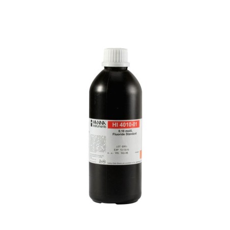 Fluoride ISE 0.1M Standard Solution HI4010-01, 500 mL, Laboratory Calibration | EnvMart
