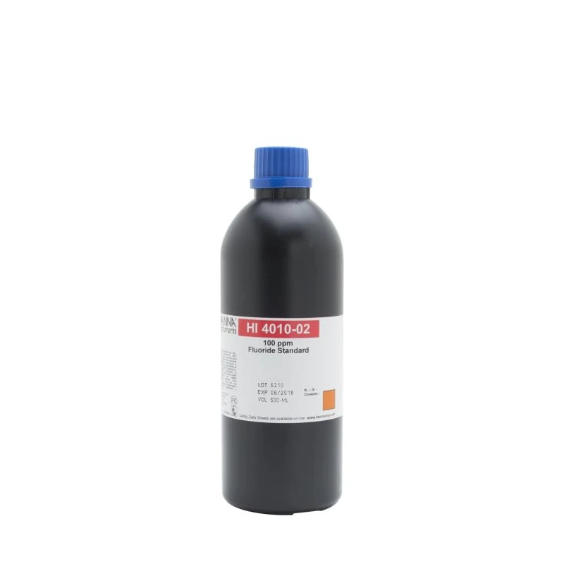 Fluoride ISE Standard Solution 100 ppm HI4010-02 500 mL | EnvMart