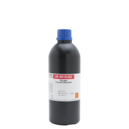 Fluoride ISE Standard Solution 100 ppm HI4010-02 500 mL | EnvMart