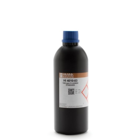 Hanna HI4010-03 Fluoride ISE 1000 ppm Standard Solution 500 mL | EnvMart