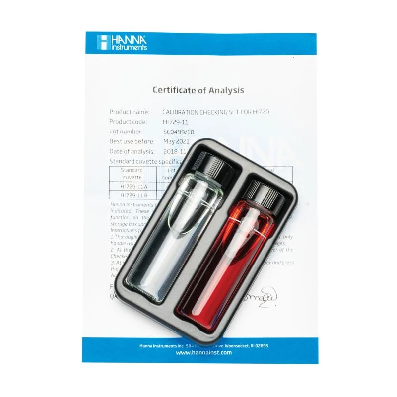 HI729-11 Fluoride Low-Range Checker HC Calibration Check Set, 1.00 ppm | EnvMart