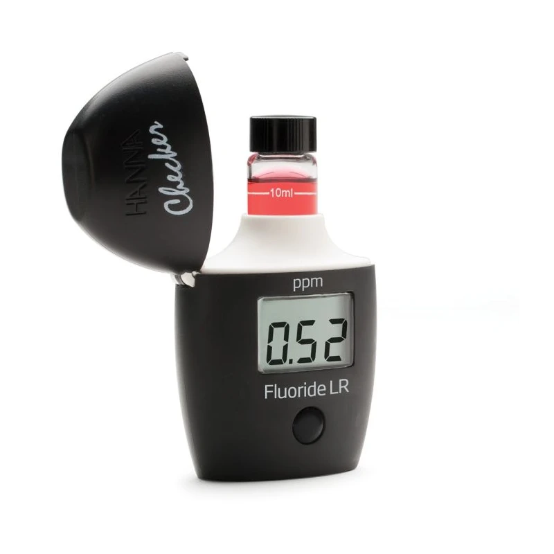 Fluoride Low-Range Digital Colorimeter HI729, 0.00–2.00 ppm, Checker HC | EnvMart
