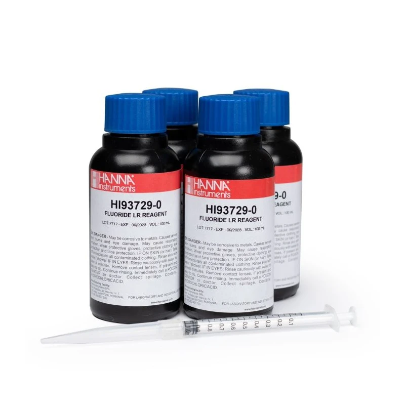 Fluoride Low Range Reagents HI93729-03, 300 Tests, Photometer | EnvMart