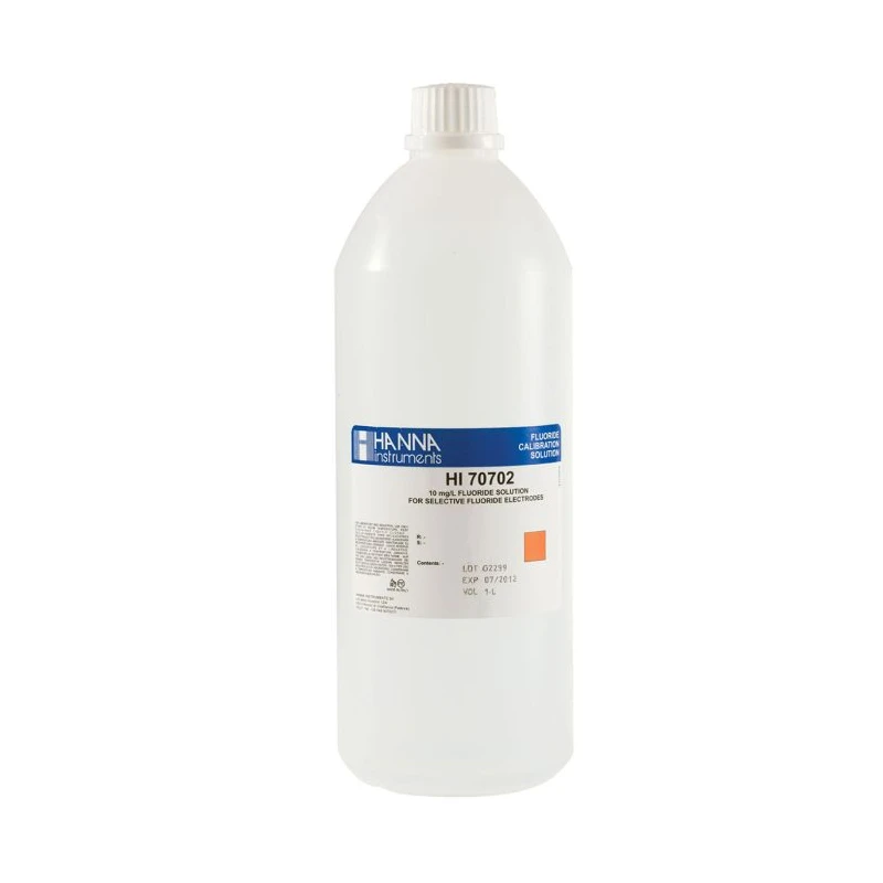 Fluoride Standard Solution 10 mg/L 1 L HI70702/1L ISE Calibration | EnvMart