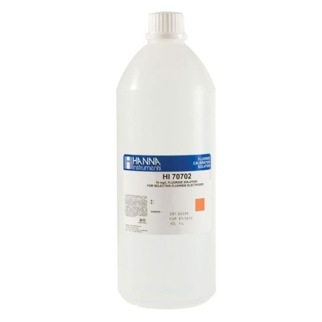Fluoride Standard Solution 10 mg/L 1 L HI70702/1L ISE Calibration | EnvMart