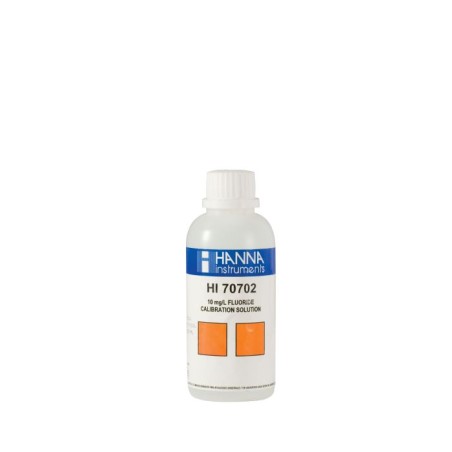 Fluoride Standard Solution 10 mg/L HI70702M, 230 mL for ISE Calibration | EnvMart