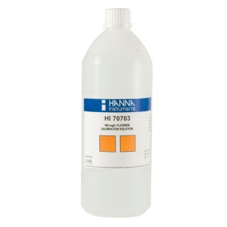 Fluoride Standard Solution 100 mg/L 1 L HI70703/1L | Laboratory Calibration | EnvMart