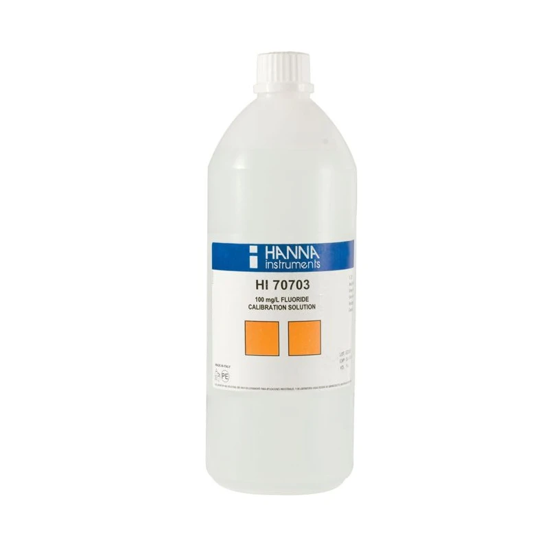 Fluoride Standard Solution 100 mg/L 1 L HI70703/1L | Laboratory Calibration | EnvMart