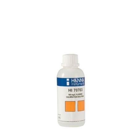 Fluoride Standard Solution HI70703M 100 mg/L 230 mL ISE Calibration | EnvMart