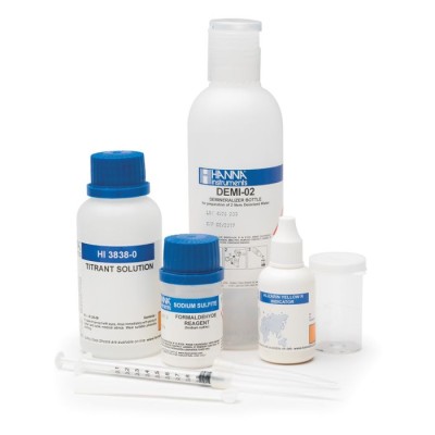 HI3838 Formaldehyde Chemical Test Kit Titration-Based 110 Tests | EnvMart