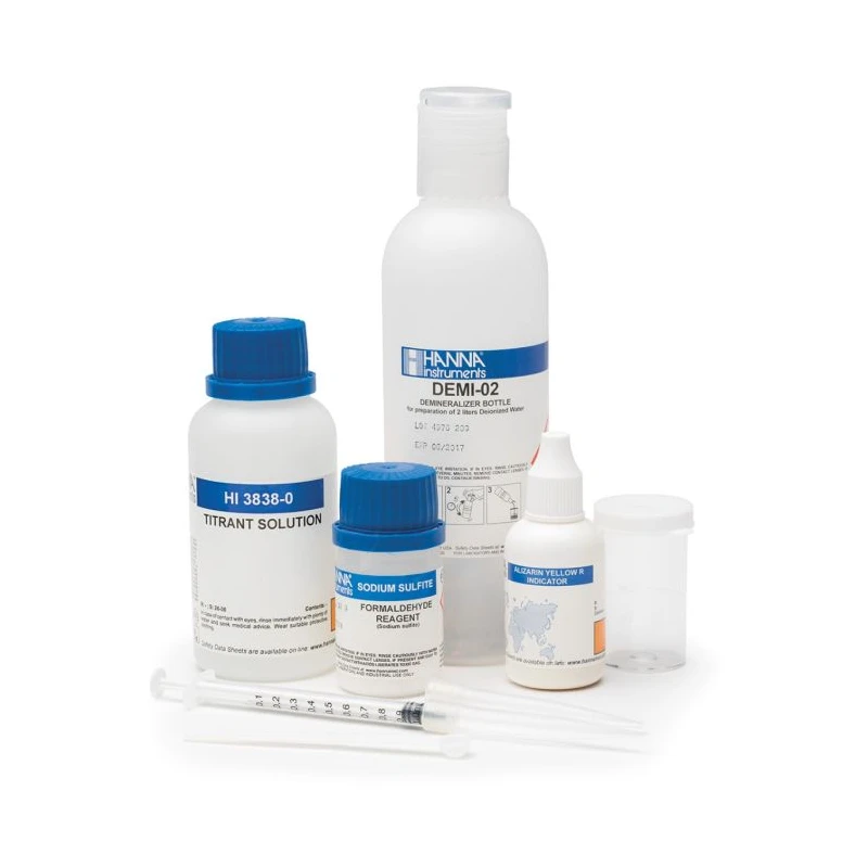 HI3838 Formaldehyde Chemical Test Kit Titration-Based 110 Tests | EnvMart