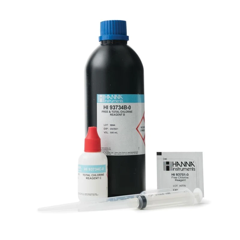 HI93734-03 Free and Total Chlorine High Range Reagents, 300 Tests | EnvMart