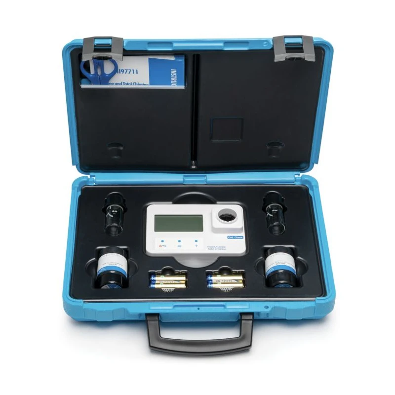 HI97711C Free and Total Chlorine Portable Photometer Kit with CAL Check | EnvMart