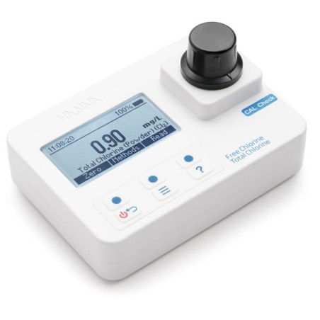 Free and Total Chlorine Portable Photometer HI97711, CAL Check, Advanced Optical System | EnvMart