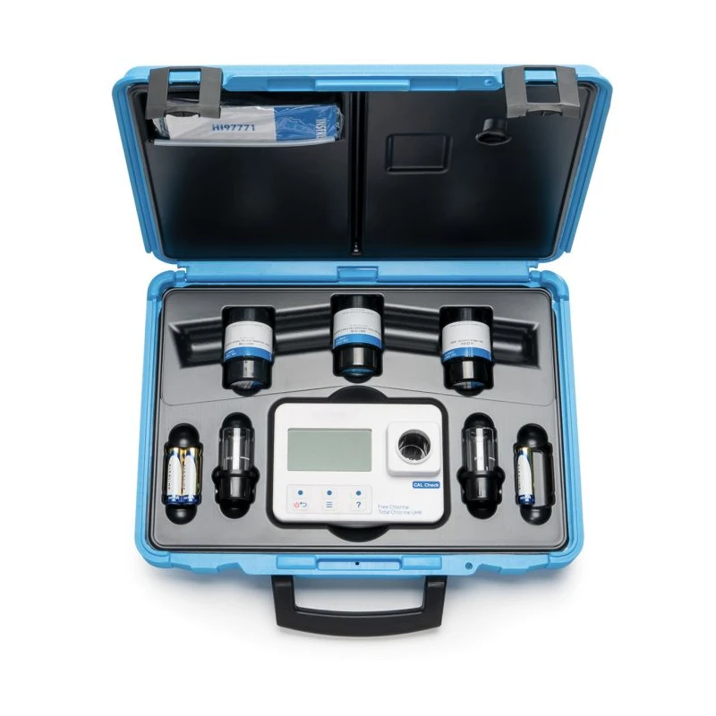 Free Chlorine & UHR Total Chlorine Portable Photometer HI97771C 0–500 mg/L | EnvMart