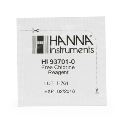 Free Chlorine Low & Medium Range Test Kit Replacement Reagents 200 Tests DPD Method | EnvMart