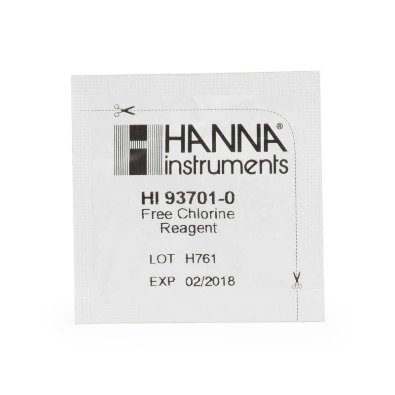 Free Chlorine Low & Medium Range Test Kit Replacement Reagents 200 Tests DPD Method | EnvMart