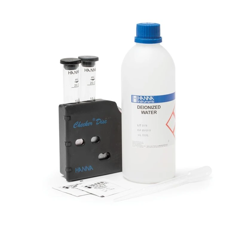 Free Chlorine Medium Range Test Kit HI3875, DPD Method, 0–3.5 mg/L, 100 Tests | EnvMart