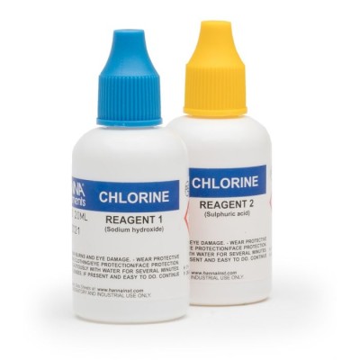 Free Chlorine Test Kit Replacement Reagents HI3831F-050, 50 Tests, DPD Method | EnvMart