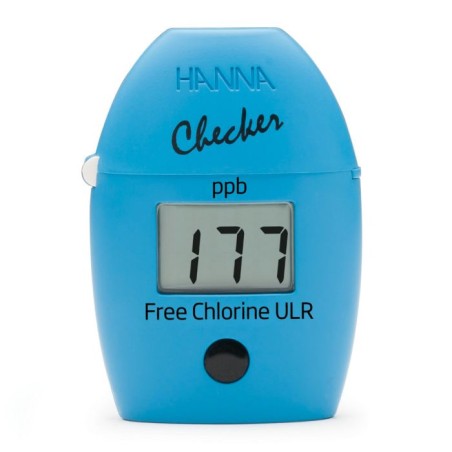 Hanna HI762 Free Chlorine Ultra Low-Range Checker HC, 0-500 ppb | EnvMart