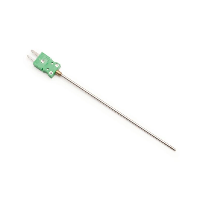 HI766PE1 General Purpose K-Type Thermocouple Probe, Stainless Steel, 900°C Max, Penetration | EnvMart