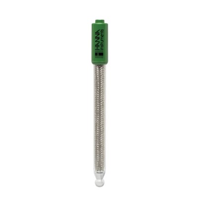 Glass Body pH Half-Cell Electrode HI2111B, BNC Connector, High Temp Glass | EnvMart