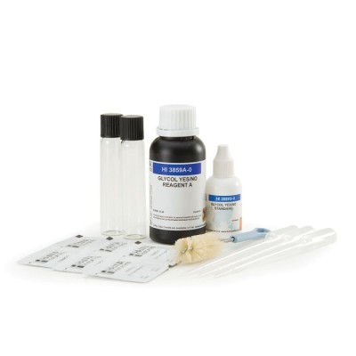 Glycol Chemical Test Kit HI3859, Visual, 25 Tests | EnvMart