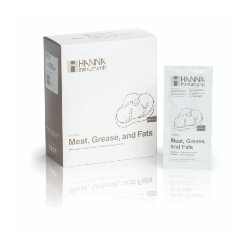 Grease and Fats Acid Cleaning Solution HI700630P, 25 x 20 mL Sachets, Acidic | EnvMart