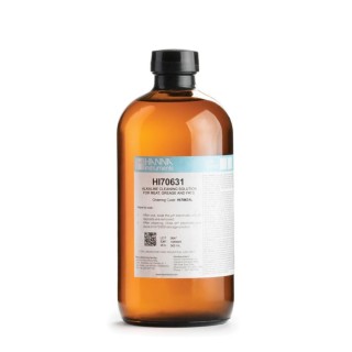 HI70631L Alkaline Cleaning Solution for Grease/Fats, 500 mL, pH Electrode | EnvMart