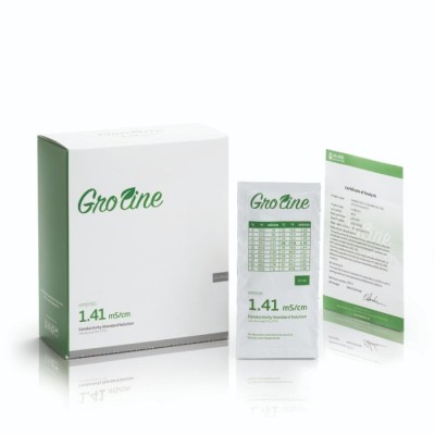 GroLine HI70031G 1413 µS/cm Conductivity Standard Sachets with Certificate of Analysis | EnvMart